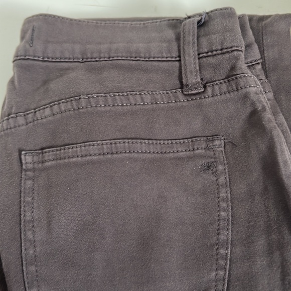 Madewell Vintage Satin Skinny Gray Pants size 26 - Picture 2 of 7